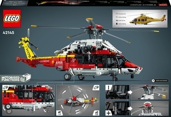 Конструктор LEGO Technic Рятувальний гелікоптер Airbus H175 (42145) - Pampik - 3