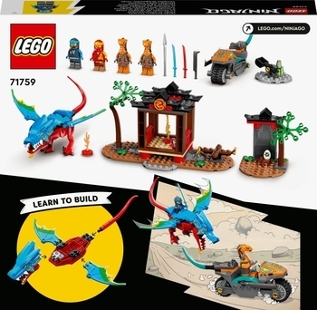 Конструктор LEGO Ninjago Храм ніндзя-дракона (71759) - Pampik - 4