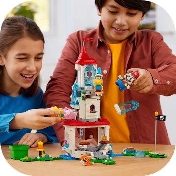 Конструктор LEGO Super Mario Додатковий набір Костюм Піч-кішки та Крижана вежа (71407) - Pampik - 6