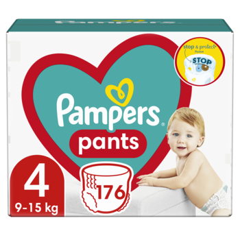 Підгузки-трусики Pampers Pants 4 (9-15 кг), 176 шт. - Pampik - 2