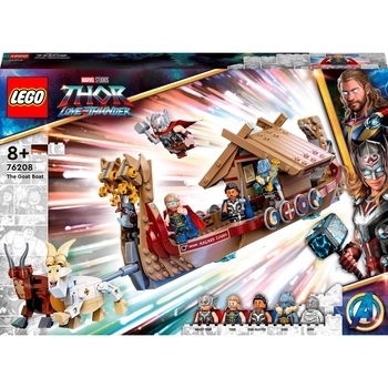 Конструктор LEGO Super Heroes Marvel Козячий човен (76208) - Pampik