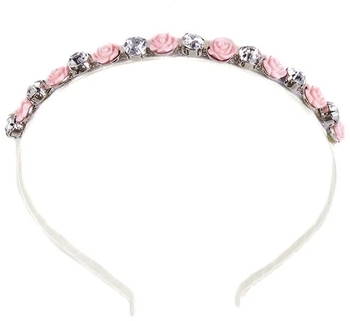 Обруч для волосся Great Pretenders Diamond Rosette (89034) - Pampik