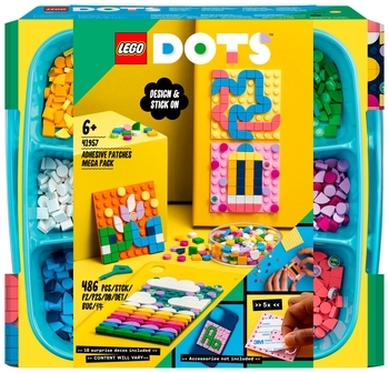 Конструктор LEGO Dots Мегапак наклеек (41957) - Pampik