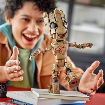 Конструктор LEGO Super Heroes Marvel Я Грут 476 деталей (76217) - Pampik - 5