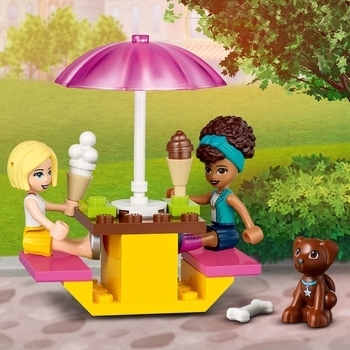 Конструктор LEGO Friends Фургон с мороженым (41715) - Pampik - 7