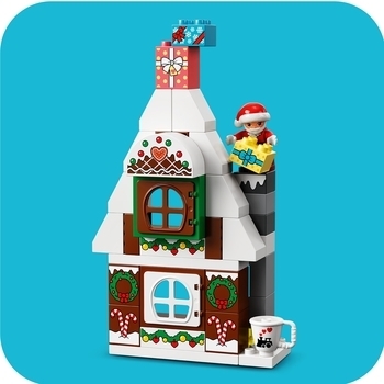 Конструктор LEGO DUPLO Town Пряниковий будиночок Санти (10976) - Pampik - 4