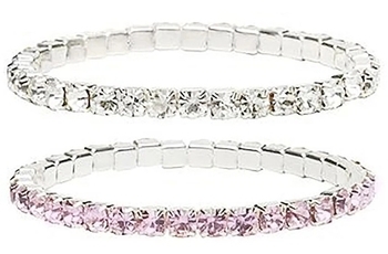 Набір браслетів Great Pretenders Diamante, 2 шт. (84068) - Pampik - 2