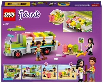 Конструктор LEGO Friends Мусороперерабатывающий грузовик (41712) - Pampik