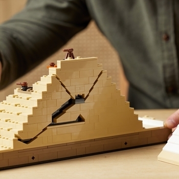 Конструктор LEGO Architecture Піраміда Хеопса, 1476 деталей (21058) - Pampik - 9