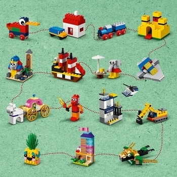 Конструктор LEGO Classic 90 років гри (11021) - Pampik - 5