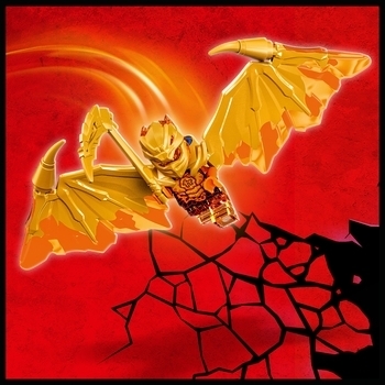 Конструктор LEGO Ninjago Літак Золотого дракона Зейна (71770) - Pampik - 7