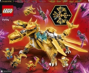 Конструктор LEGO Ninjago Золотий ультрадракон Ллойда (71774) - Pampik - 3