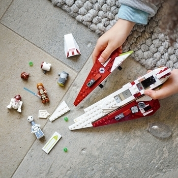 Конструктор LEGO Star Wars Джедайский истребитель Оби-Вана Кеноби, 282 деталь (75333) - Pampik - 4