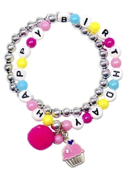 Набор браслетов Great Pretenders Happy Birthday, 2 шт. (84066) - Pampik - 2