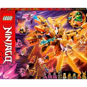 Конструктор LEGO Ninjago Золотий ультрадракон Ллойда (71774) - Pampik