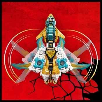 Конструктор LEGO Ninjago Літак Золотого дракона Зейна (71770) - Pampik - 6