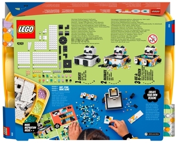 Конструктор LEGO Dots Ящик с милой пандой (41959) - Pampik - 2