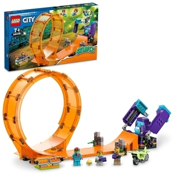 Конструктор LEGO City Stuntz Каскадерська петля Удар Шимпанзе (60338) - Pampik - 3