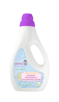 Бальзам-ополаскиватель Hippo для детских вещей, 1 л - Pampik