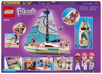 Конструктор LEGO Friends Приключения Стефани на парусной лодке (41716) - Pampik
