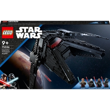 Конструктор LEGO Star WarsТранспортний корабель інквізиторів, Коса (75336) - Pampik