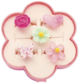 Набір кілець Great Pretenders Fairy Flower, 5 шт. (84508) - Pampik