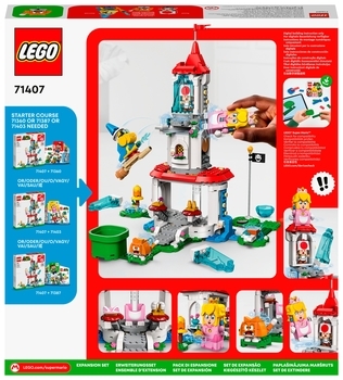 Конструктор LEGO Super Mario Додатковий набір Костюм Піч-кішки та Крижана вежа (71407) - Pampik - 2