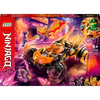 Конструктор LEGO Ninjago Крейсер Дракона Коула (71769) - Pampik