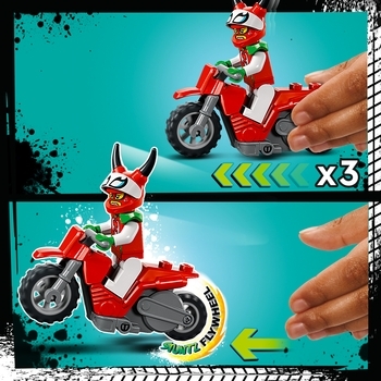 Конструктор LEGO City Stuntz Каскадерський мотоцикл Авантюрного скорпіона​ (60332) - Pampik - 4