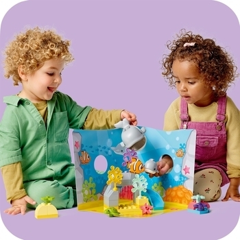 Конструктор LEGO DUPLO Town Дикі тварини океану, 32 деталі (10972) - Pampik - 7