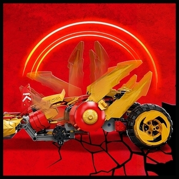 Конструктор LEGO Ninjago Рейдер Золотого дракона Кая (71773) - Pampik - 6