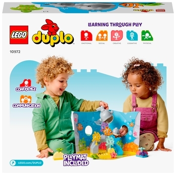 Конструктор LEGO DUPLO Town Дикі тварини океану, 32 деталі (10972) - Pampik - 3