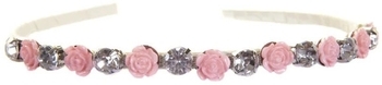 Обруч для волосся Great Pretenders Diamond Rosette (89034) - Pampik - 2