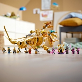 Конструктор LEGO Ninjago Золотий ультрадракон Ллойда (71774) - Pampik - 8