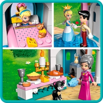 Конструктор LEGO Disney Princess Замок Попелюшки та Прекрасного принца, 365 деталей (43206) - Pampik - 8