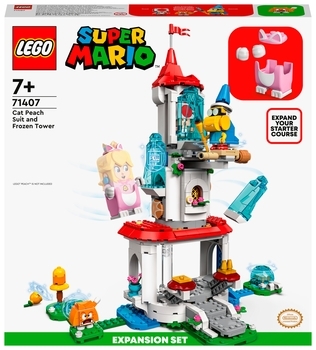 Конструктор LEGO Super Mario Додатковий набір Костюм Піч-кішки та Крижана вежа (71407) - Pampik