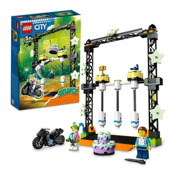 Конструктор LEGO City Stuntz Каскадерське завдання Нокдаун (60341) - Pampik - 2