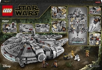 Конструктор LEGO Star Wars Millennium Falcon™ Тисячолiтній сокiл (75257) - Pampik - 4