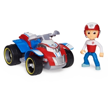 Ігровий набір Paw Patrol Базовий рятувальний автомобіль із водієм Райдером (SM16775/8807) - Pampik - 3