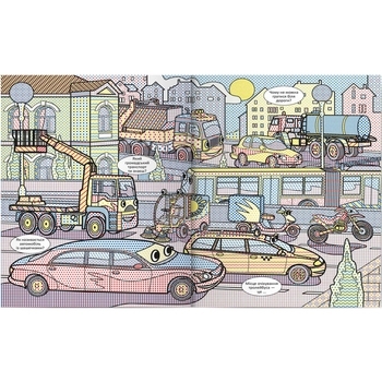 Книга Віммельбух. Водяні розмальовки. Транспорт - Pampik - 2