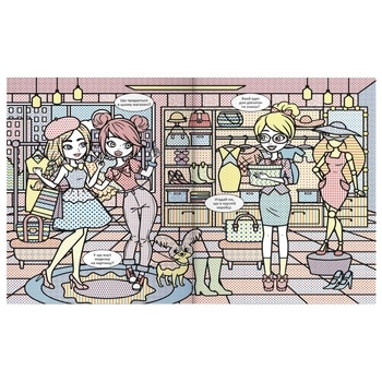 Книга Віммельбух. Водяні розмальовки. Модниці-подружки - Pampik - 2