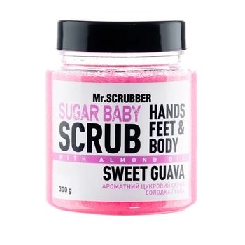 Цукровий скраб для тіла Mr.Scrubber Sugar Baby Sweet Guava, 300 г - Pampik