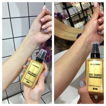 Шиммер для тіла Mr.Scrubber Gold, 100 мл - Pampik - 3