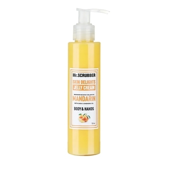Крем-гель для тіла та рук Mr.Scrubber Skin Delights Mandarin, 150 мл - Pampik