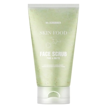 Скраб для лица Mr.Scrubber Skin Food Evermat с маслом брокколи, 170 мл - Pampik