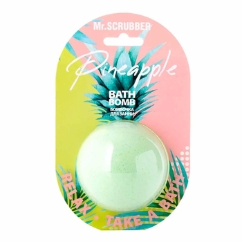 Бомбочка для ванни Mr.Scrubber Pineapple, 200 г - Pampik