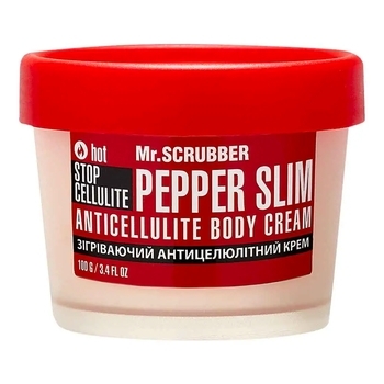 Зігріваючий антицелюлітний крем для тіла Mr.Scrubber Stop Cellulite Pepper Slim, 100 мл - Pampik