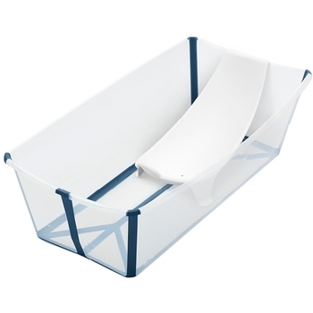 Ванночка складана Stokke Flexi Bath XL (синя) + адаптер у подарунок (535902акц.) - Pampik
