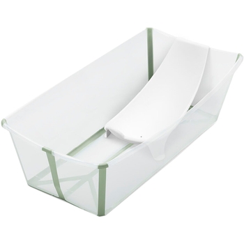 Ванночка складана Stokke Flexi Bath XL (зелена) + адаптер у подарунок (535904акц.) - Pampik