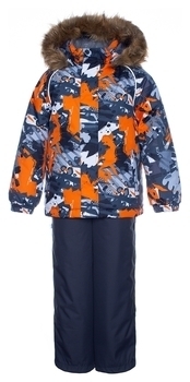 Комплект Huppa WINTER, р.122, чорний (41480030-92709-122) - Pampik